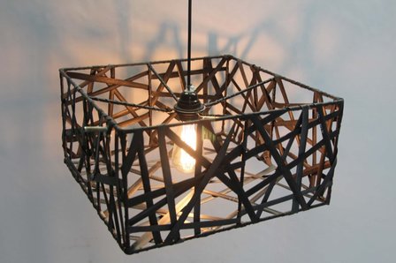 RubberLines lampenkap hang of staand vierkant