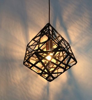 Hanglamp Cube Rubberlines 