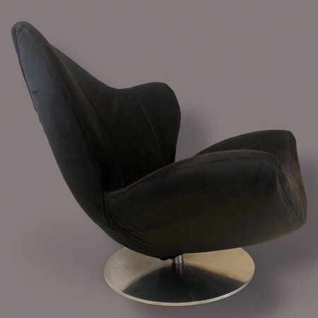 Esprit Wave hoes uitverkoop zwart mini rib velours